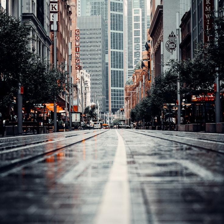 City skyline in Lisbon, Portugal